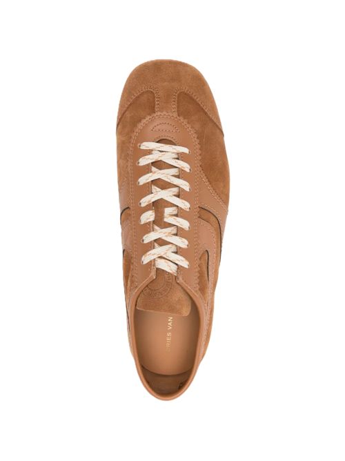 Dries Van Noten sneakers in pelle scamosciata tan DRIES VAN NOTEN | 261-021726-0126712 TAN